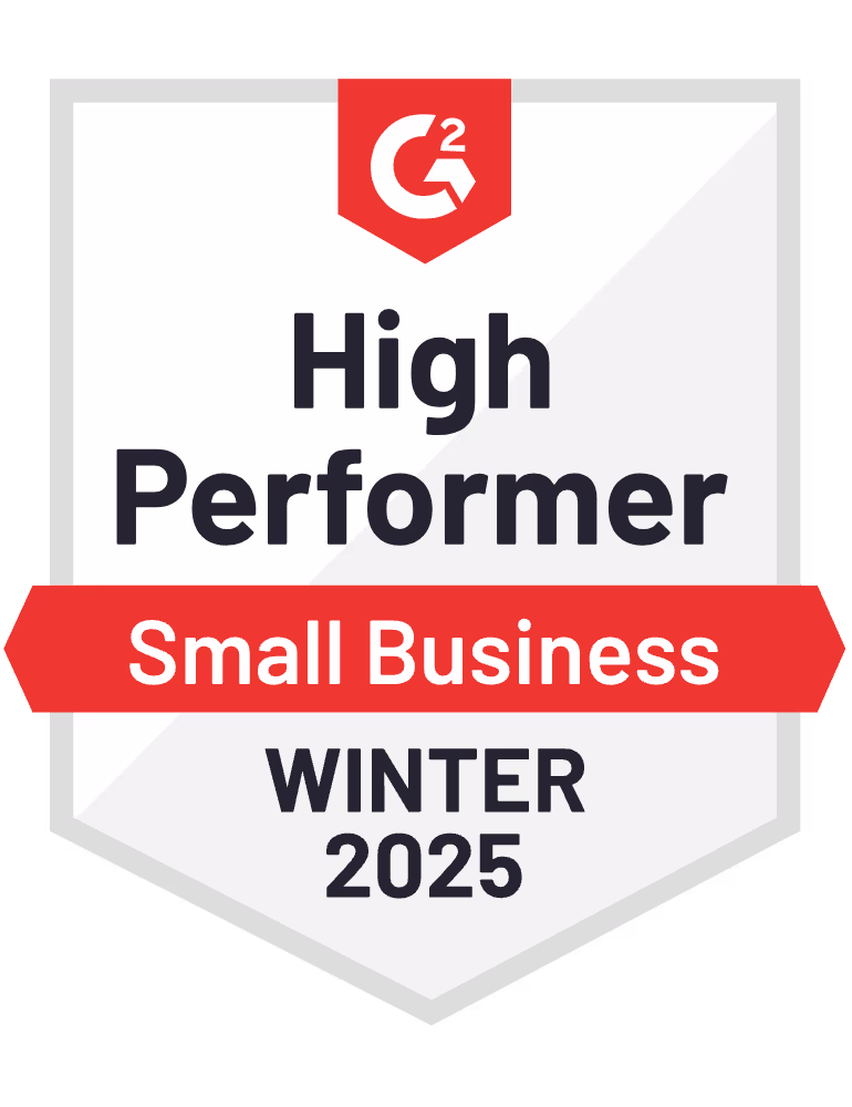 Simplified G2 High Performer Small Business